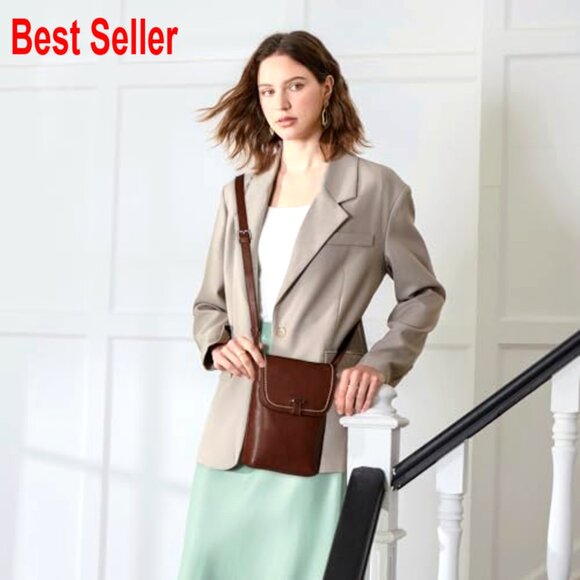 s-l400.jpg Genuine Leather Small Crossbody Bag with RFID Protection